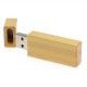 Memorias USB Rectangular Bambú