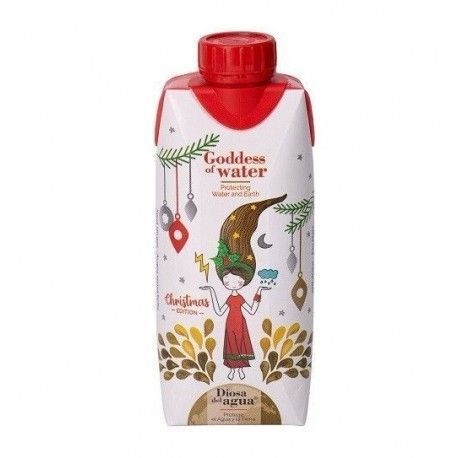 Agua 33cl Diosa del Agua Navidad - Neutra