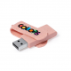 Memoria USB Giratoria Fibra Trigo Colors 2.0 ASIA