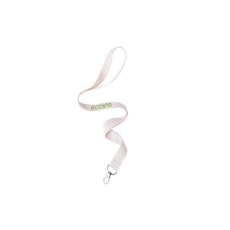 Lanyard Algodón Natural 1.5x90cm